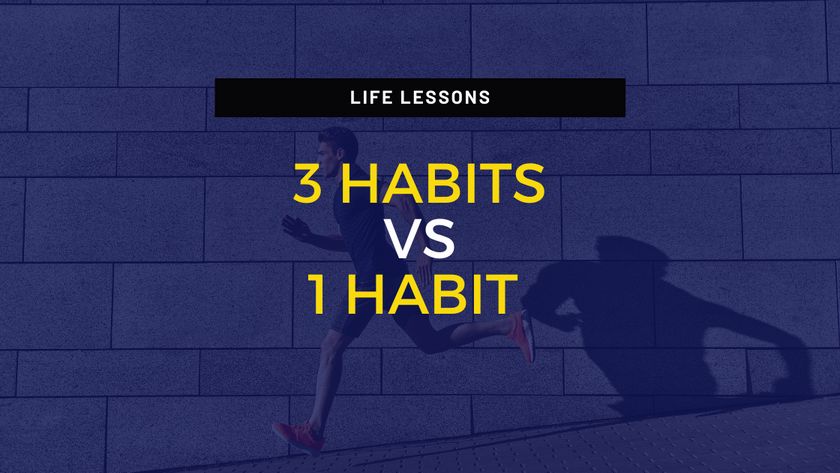 Forming 3 Habits vs 1 habit at a time | Habit Tracker
