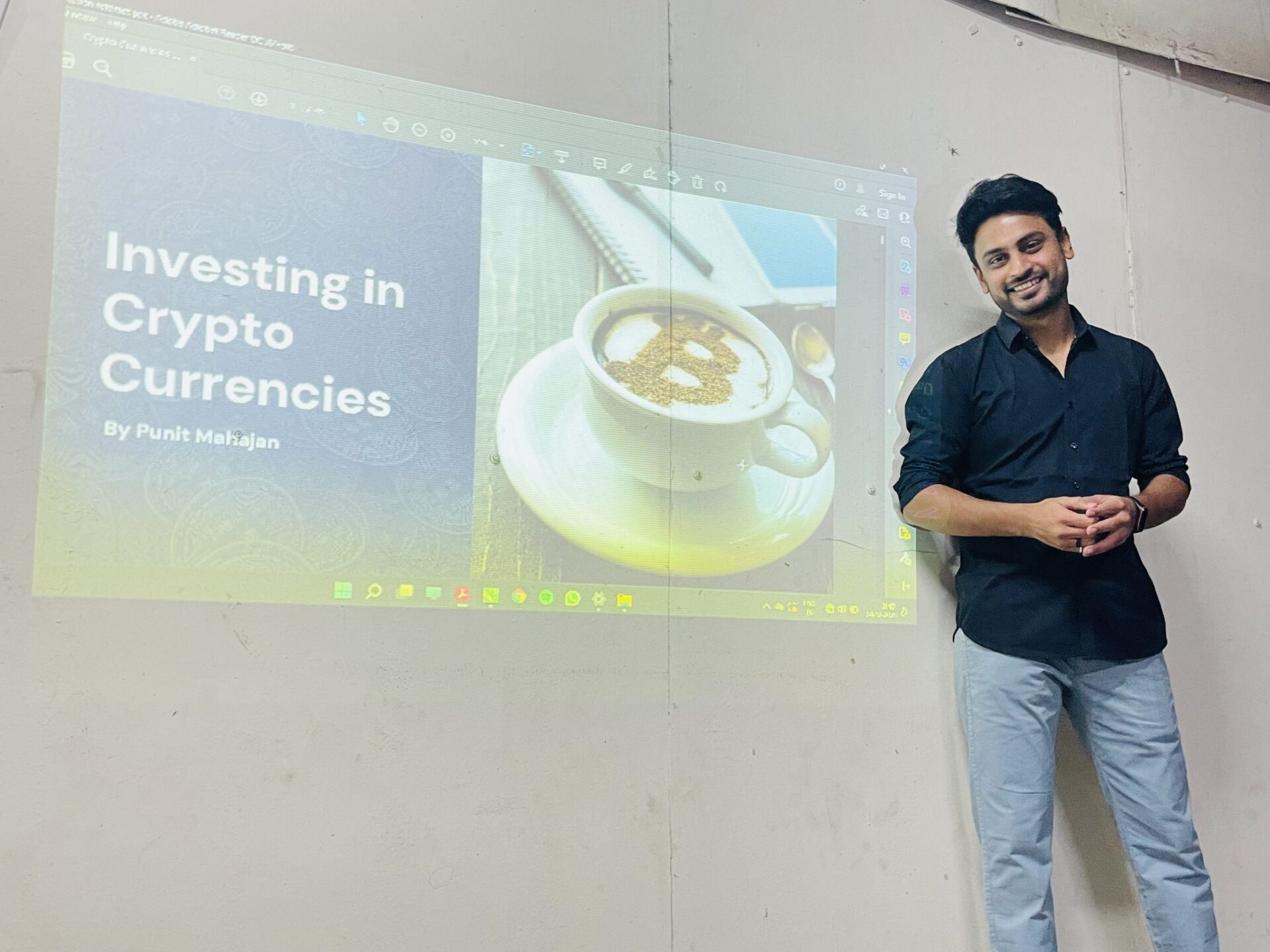 cMy Crypto Talk at Rotaract Club